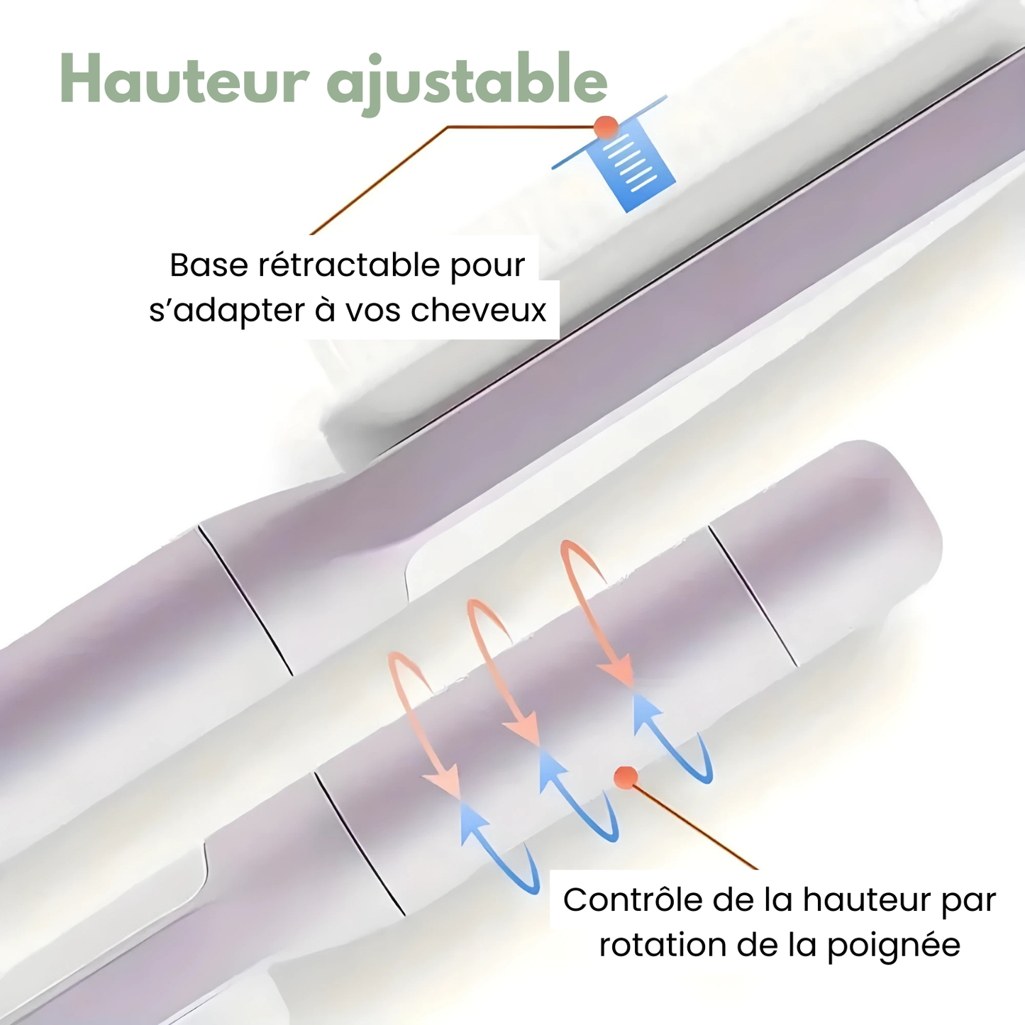 Brosse auto-nettoyante 3D Air Cushion