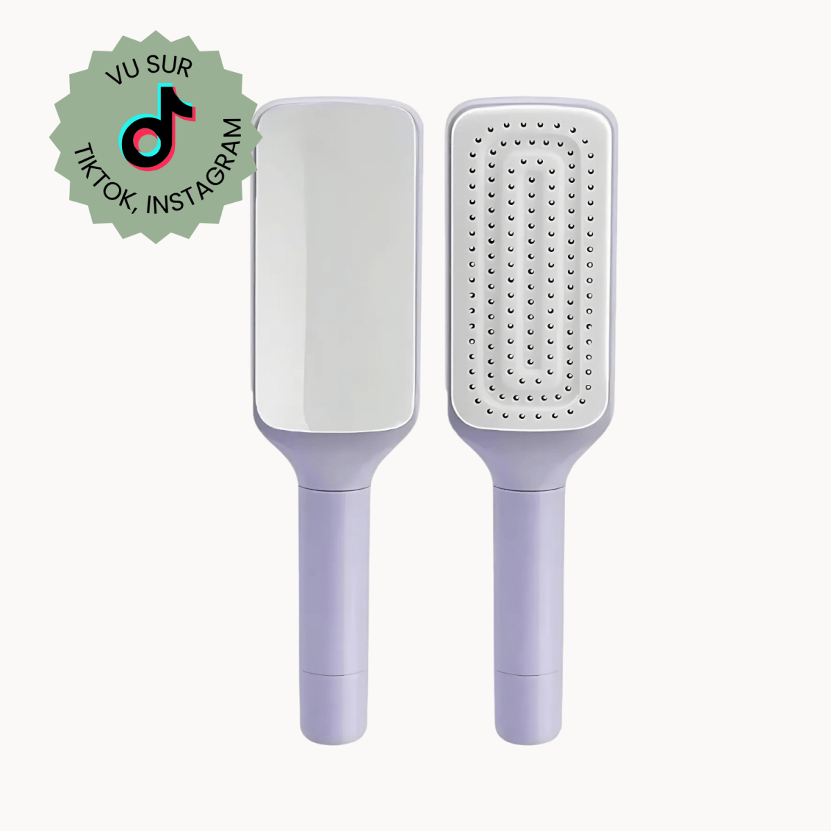 Brosse auto - nettoyante 3D Air Cushion - Céleste
